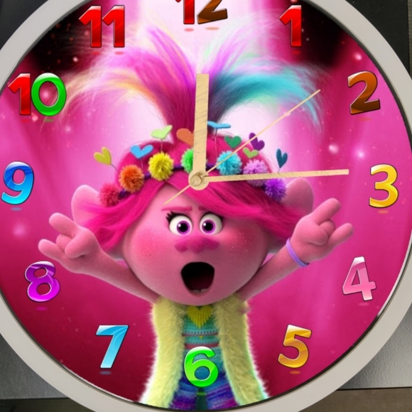 Poppy led wall clock - Picture 2 of 5